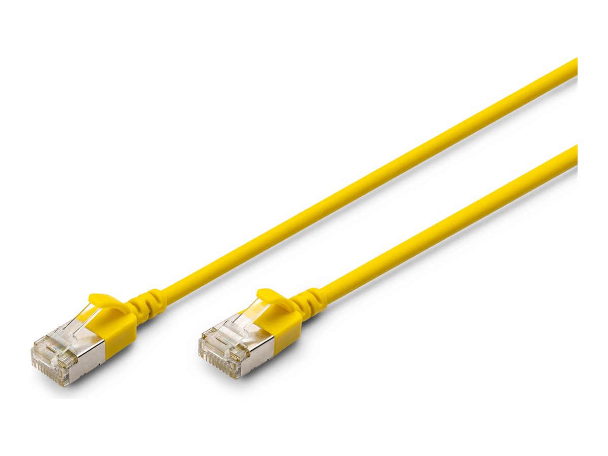 DIGITUS CAT 6A 0,5m F-FTP Gelb