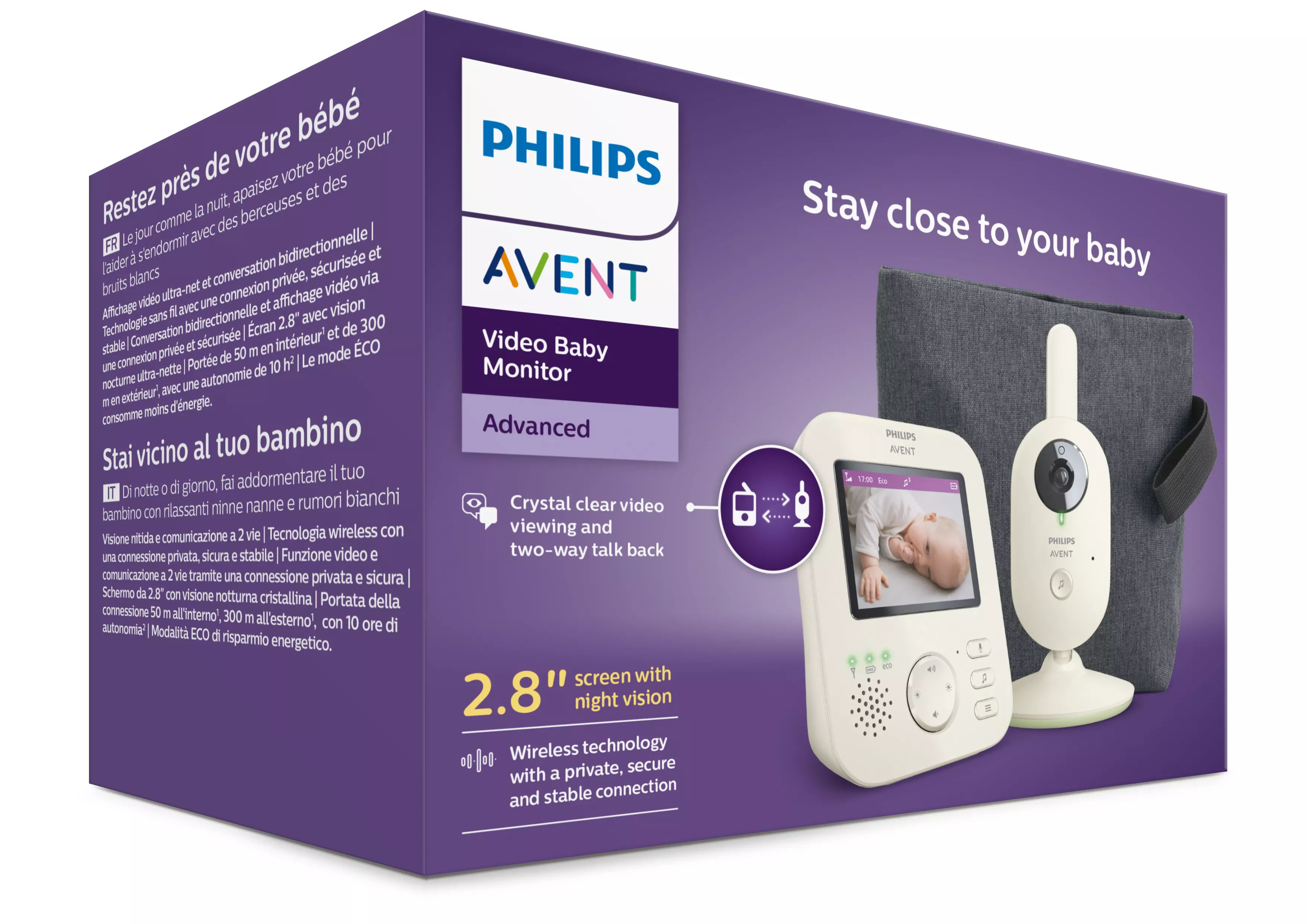 Philips Avent SCD88226 Video Babyphone