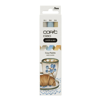 COPIC® Ciao Cozy Palette Layoutmarker-Set farbsortiert 1,0 + 6,0 mm, 3 St. COPIC® Ciao Cozy Palette Layoutmarker-Set farbsortiert 1,0 + 6,0 mm, 3 St.