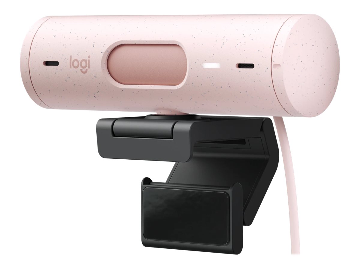 LOGITECH BRIO 500 FULL HD WEBCAM ROSA
