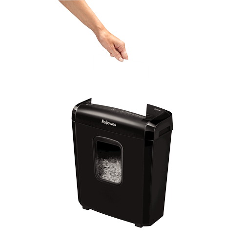 Fellowes Powershred 6M Mini-Cut schwarz