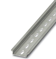 Phoenix Contact Hutprofil-Tragschiene Stahl NS 35/7,5 2000mm gelocht 35x7,5mm Phoenix Contact Hutprofil-Tragschiene Stahl NS 35/7,5 2000mm gelocht 35x7,5mm
