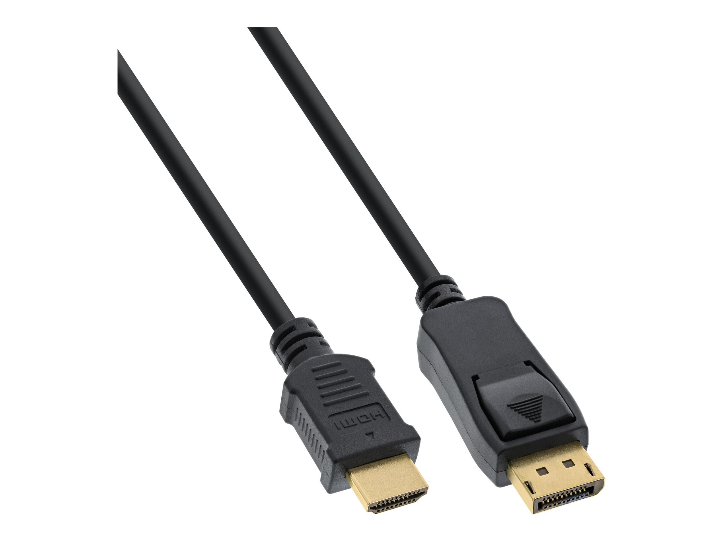 INLINE DisplayPort zu HDMI Konverter Kabel schwarz 3m