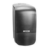 KATRIN Seifenspender 77359 schwarz Kunststoff 0,5 l KATRIN Seifenspender 77359 schwarz Kunststoff 0,5 l