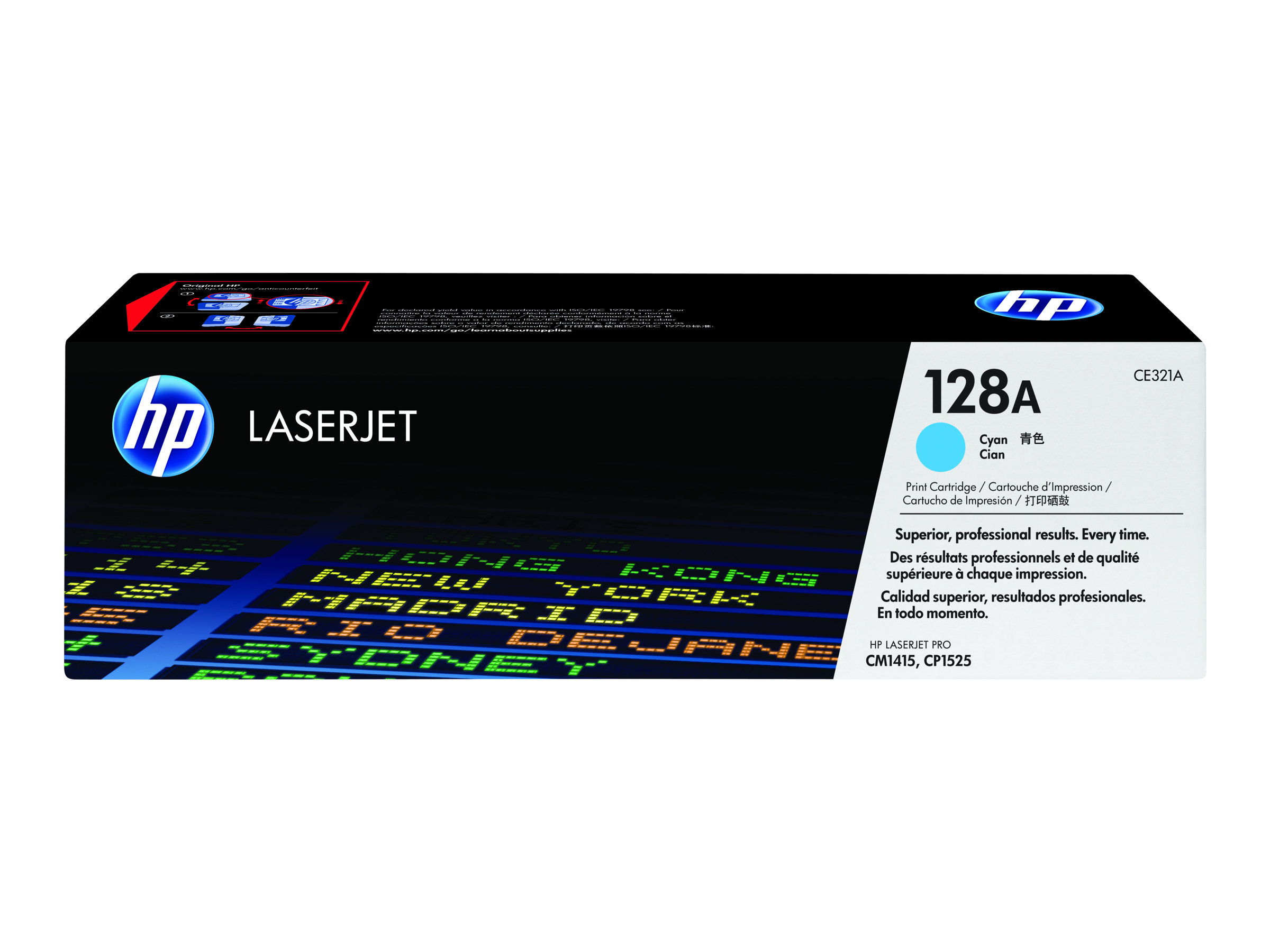 HP 128A (CE321A) cyan Tonerkartusche