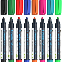 Schneider Maxx 290 Whiteboard- und Flipchart-Marker farbsortiert 2,0 - 3,0 mm, 8 St.