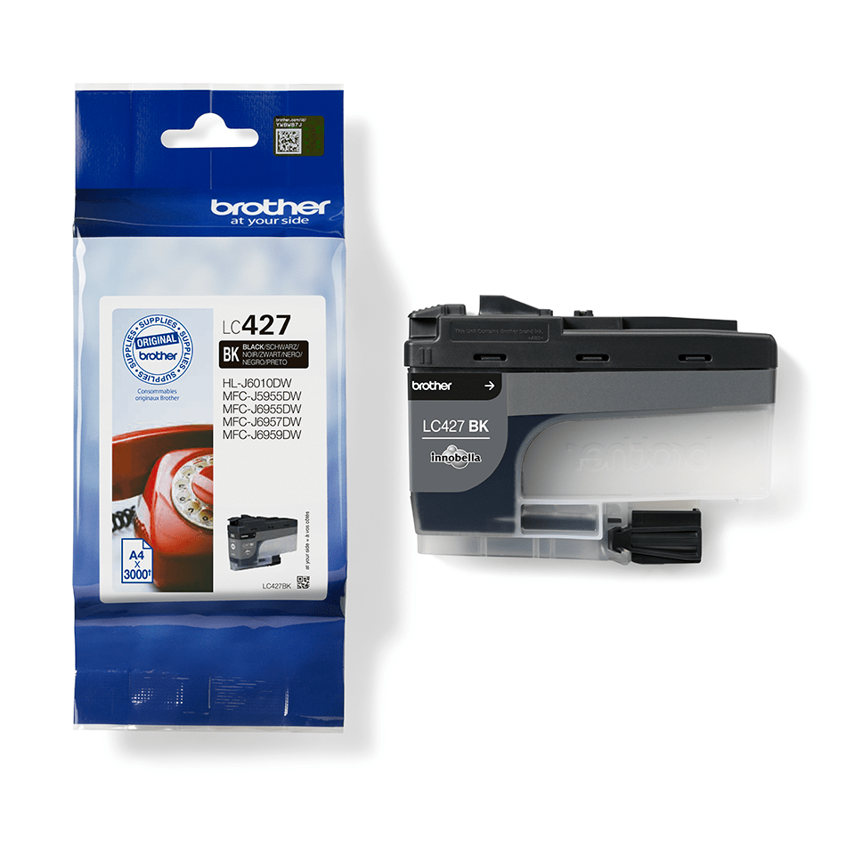 BROTHER Black Ink Cartridge 3000 Pages