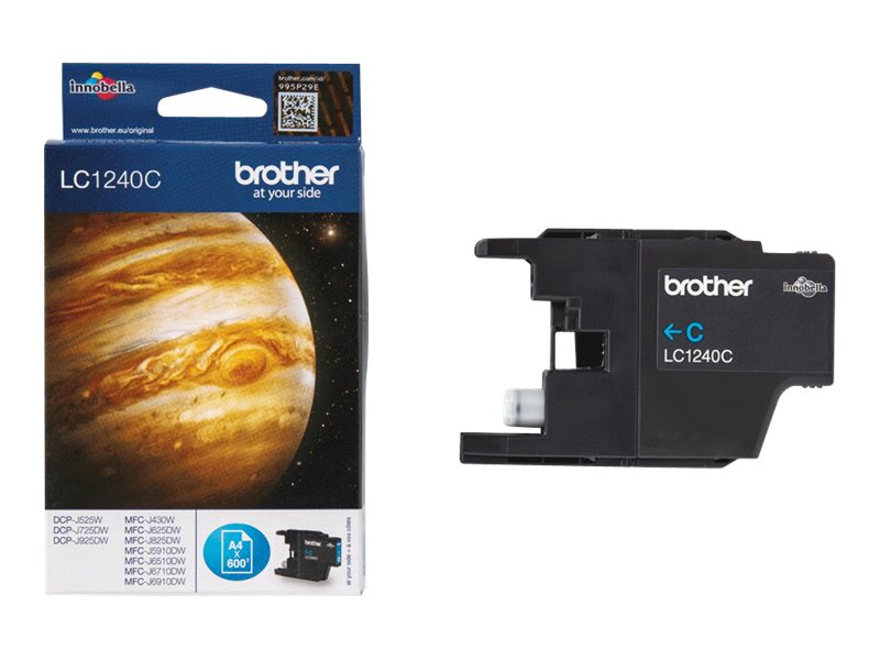LC1240C BROTHER MFC Tinte cyan 600Seiten