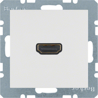 Berker High Definition Steckdose 3315428989 polarweiss glänzend