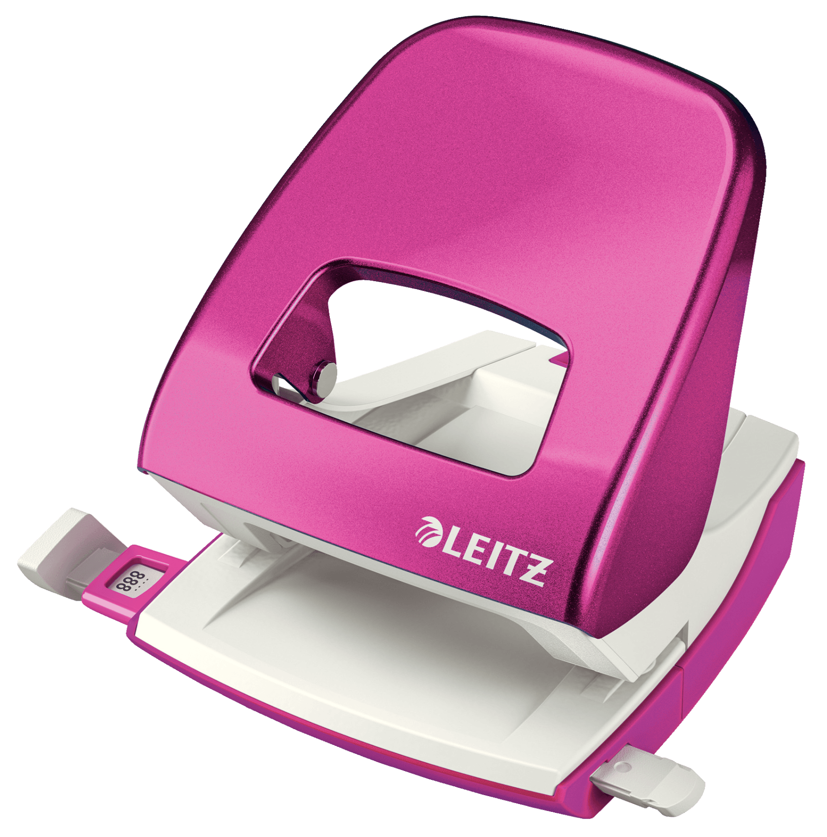 LEITZ Locher NeXXt 5008 WOW pinkmetallic, 1 St