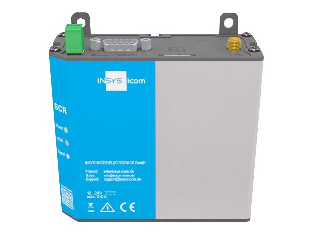 INSYS icom SCR-L200 1.2 LTE-Mobilfunk-Router VPN-Option