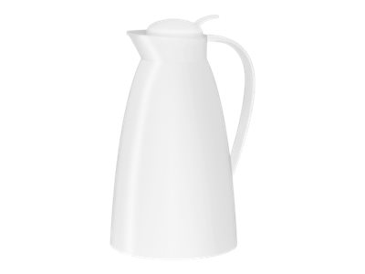 alfi Isolierkanne Eco weiß 1,0 l, 1 St