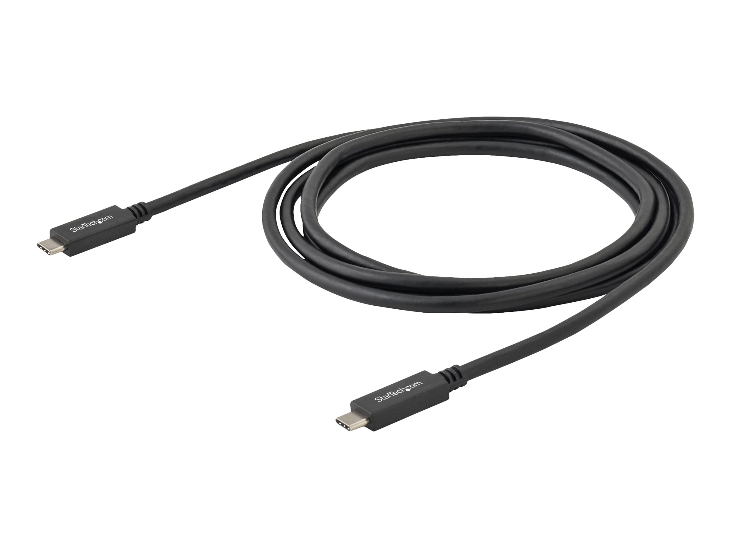 STARTECH.COM USB-C auf USB-C Kabel - ST/ST - 0,5m - USB 3.1 10 Gbit/s - USB Ladekabel