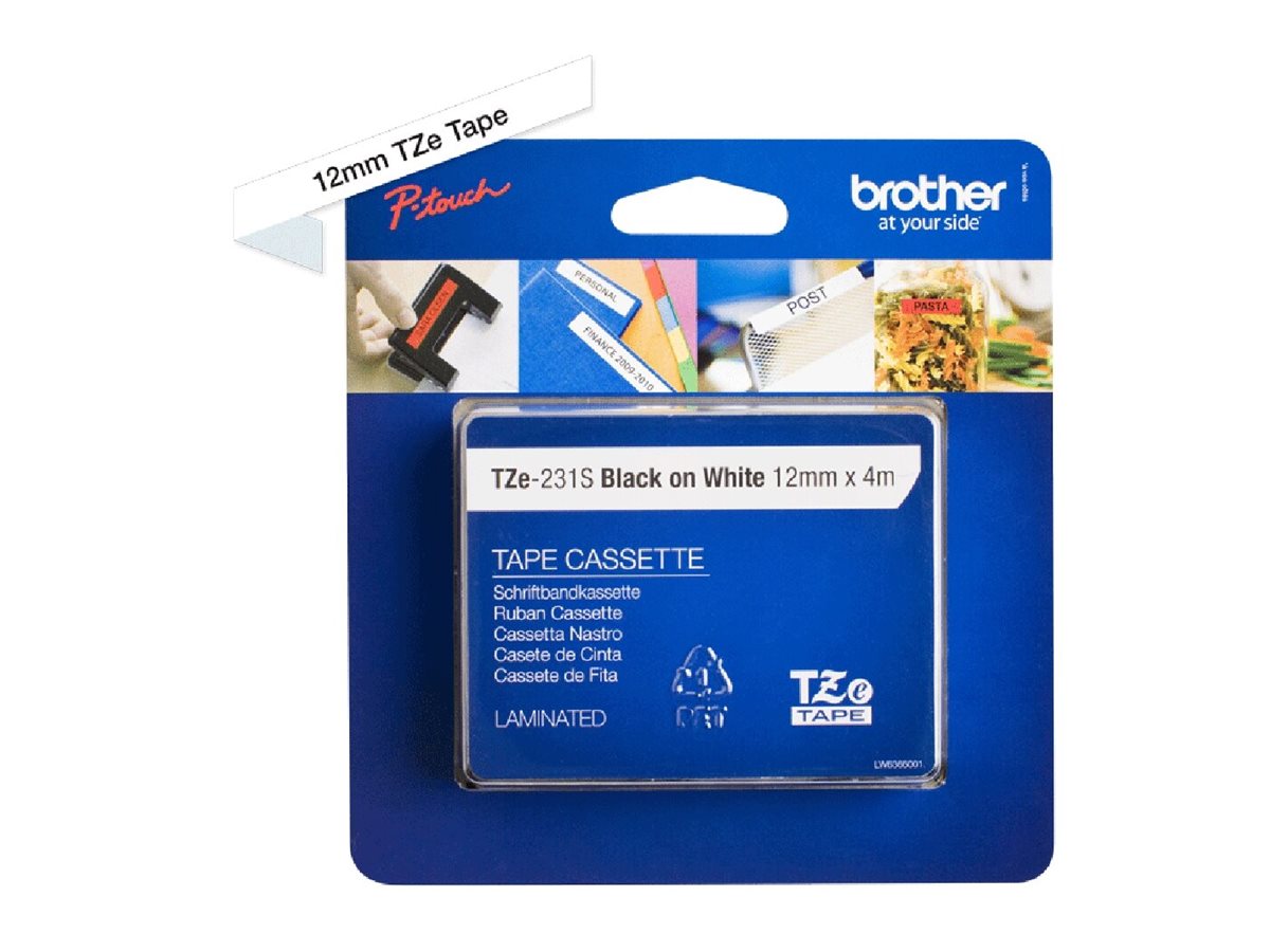 TZE231S2 BROTHER PT Schriftband 12mm