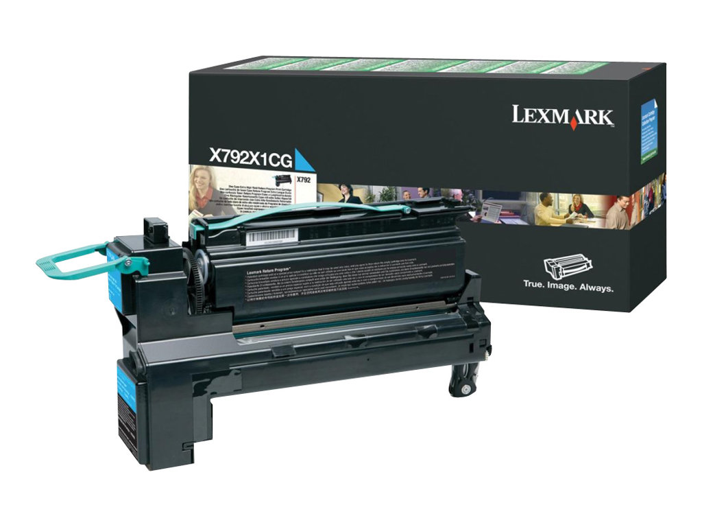 X792X1CG LEXMARK X792 Toner cyan HC