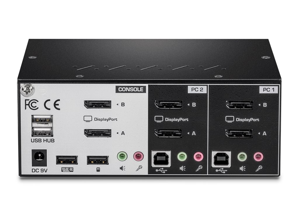 TRENDNET TK-240DP DisplayPort KVM Switch 2-Port Dual Monitor