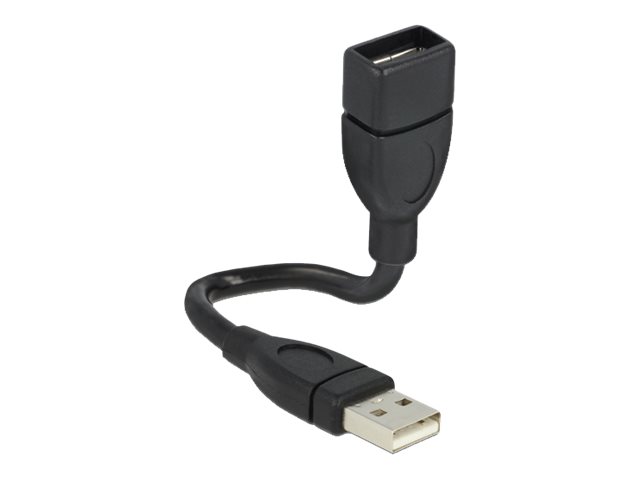 Delock USB 2.0-A Stecker > Buchse ShapeCable 15 cm Delock USB 2.0-A Stecker > Buchse ShapeCable 15 cm