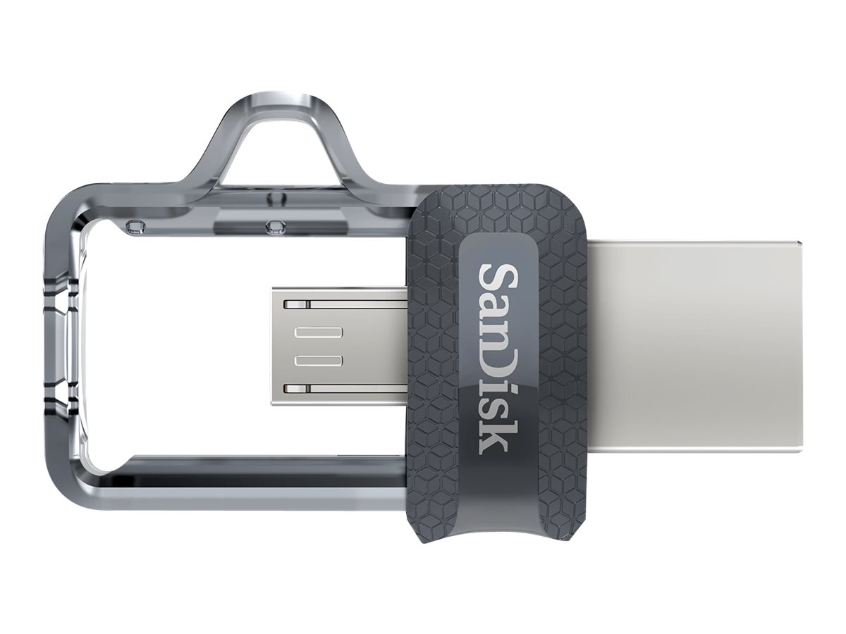 SanDisk USB-Stick Ultra Dual Drive M3.0 grau 32 GB