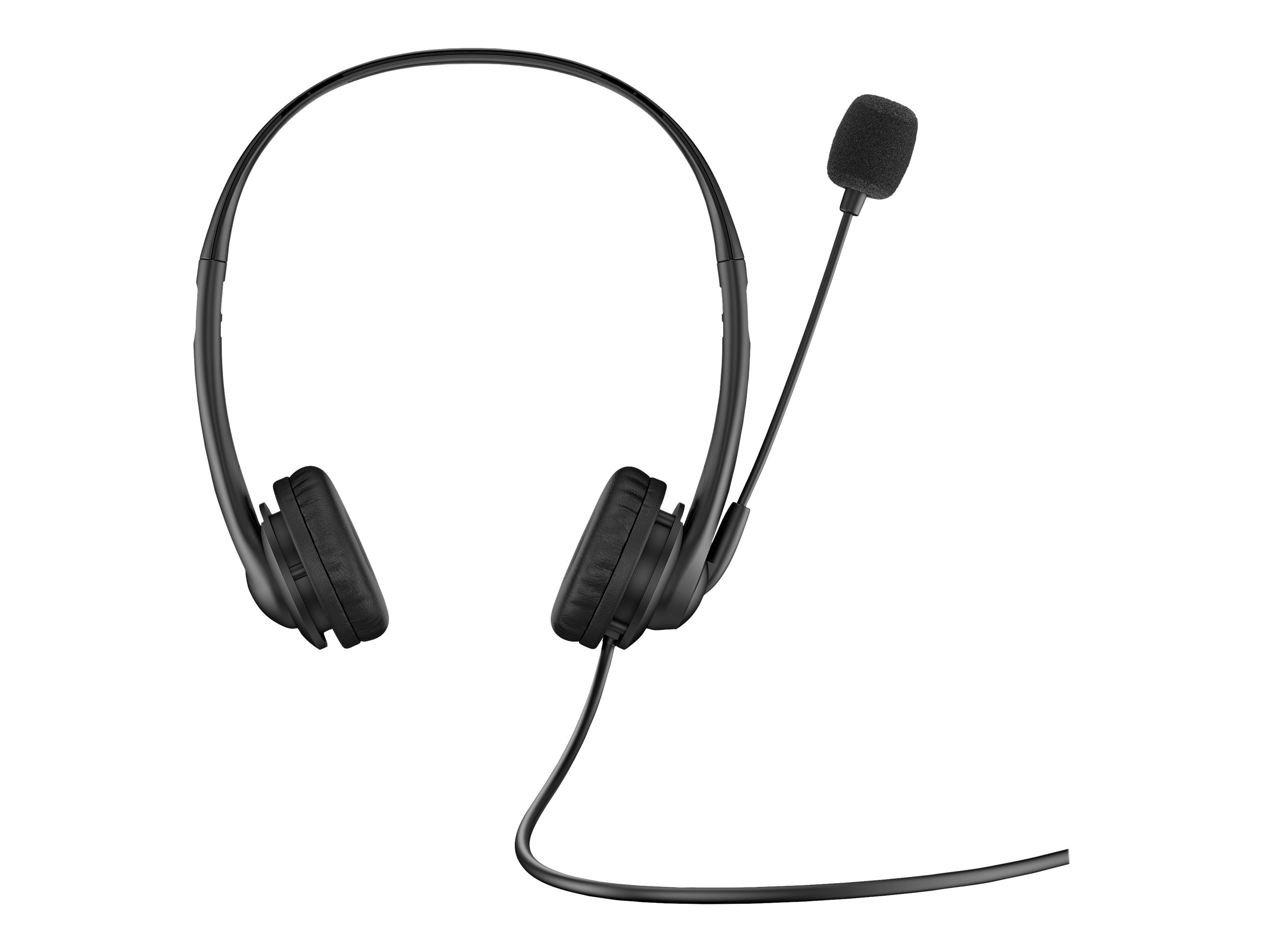 HP On-Ear Stereo Headset Schwarz - 428K7AA