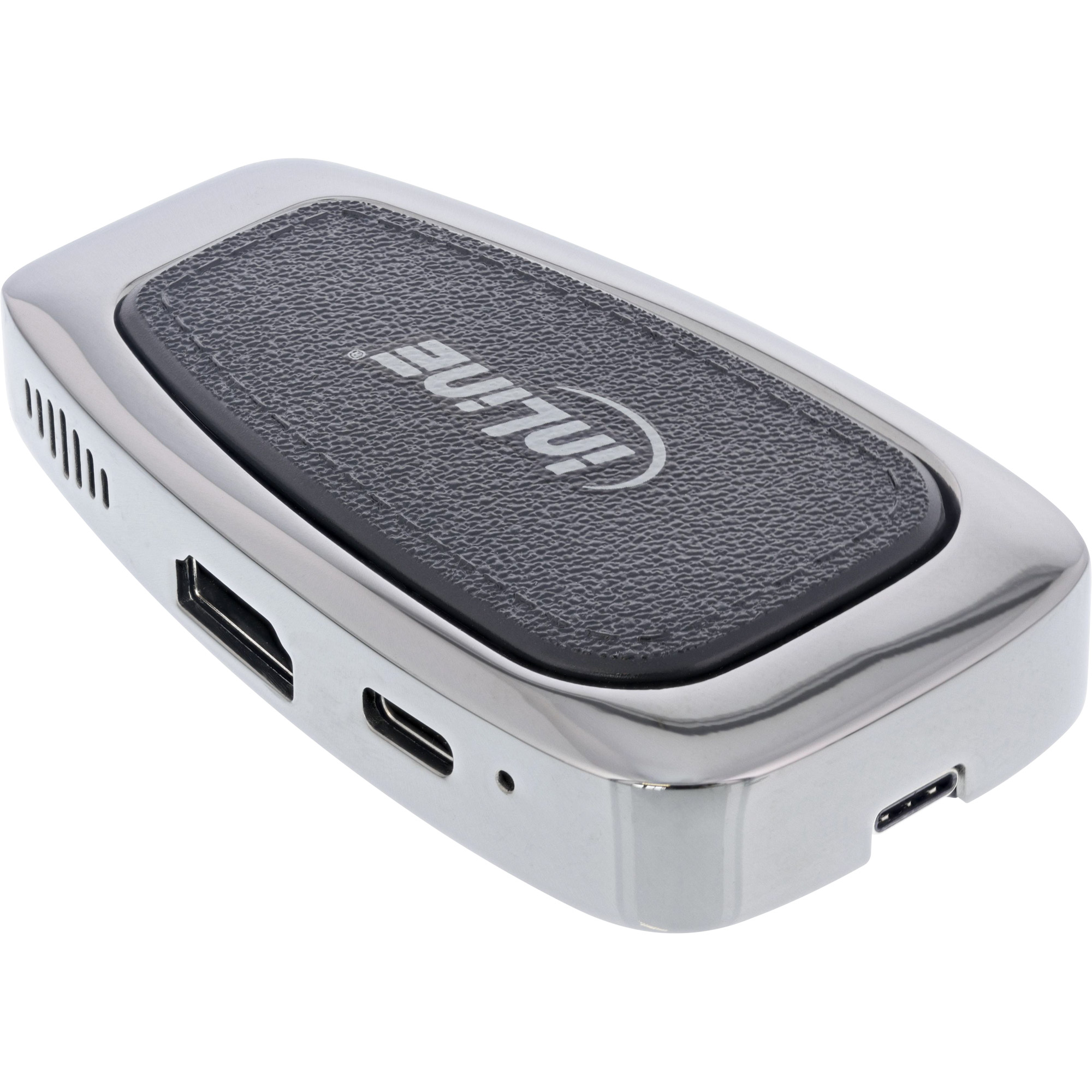 INLINE Multifunktions-Hub USB 3.2 Gen.2 USB Typ-C 2x USB-A 10Gbs 1xHDMI 4K 60Hz 1x USB-C 10Gbs und PD 100W