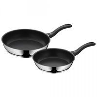 WMF 733026299 Devil Pfannenset 2-teilig, Bratpfanne 28cm + 24cm