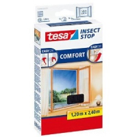 tesa Fliegengitter Insect Stop Comfort anthrazit 1,2 x 2,4 m