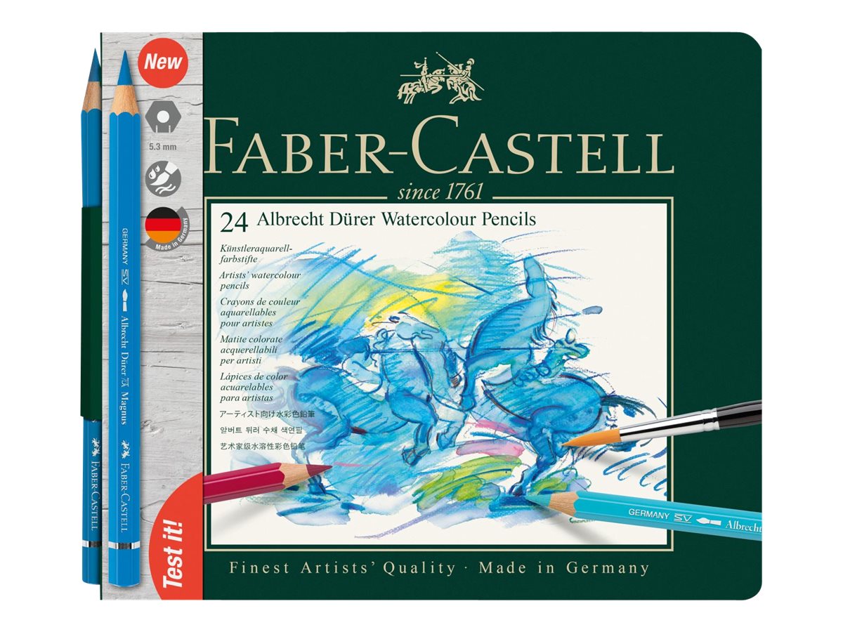 FABERCASTELL Albrecht DUerer Buntstifte farbsortiert, 24 St