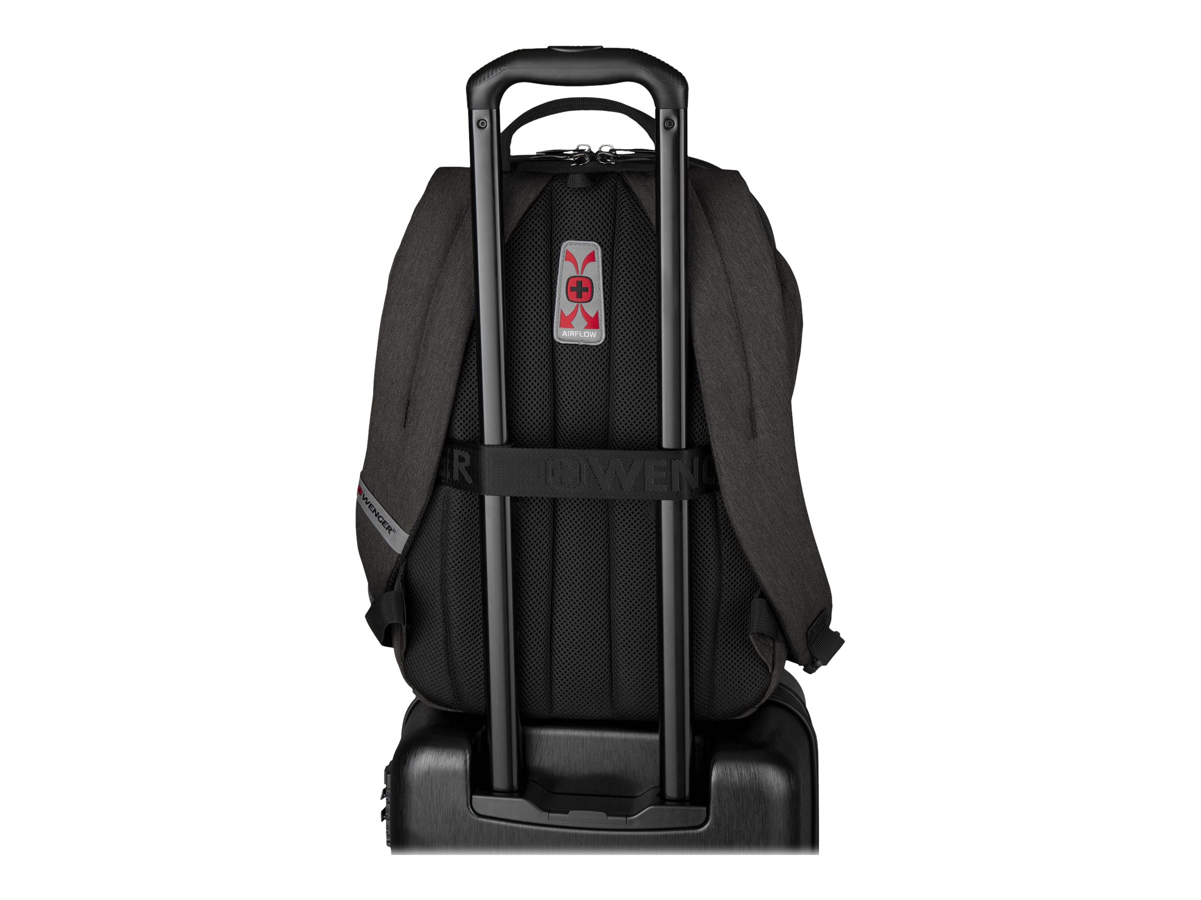 Wenger MX Light 16-Zoll-Laptop-Rucksack mit Tabletfach - grau