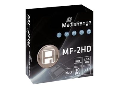 10 MediaRange Disketten Disketten 1,44 MB