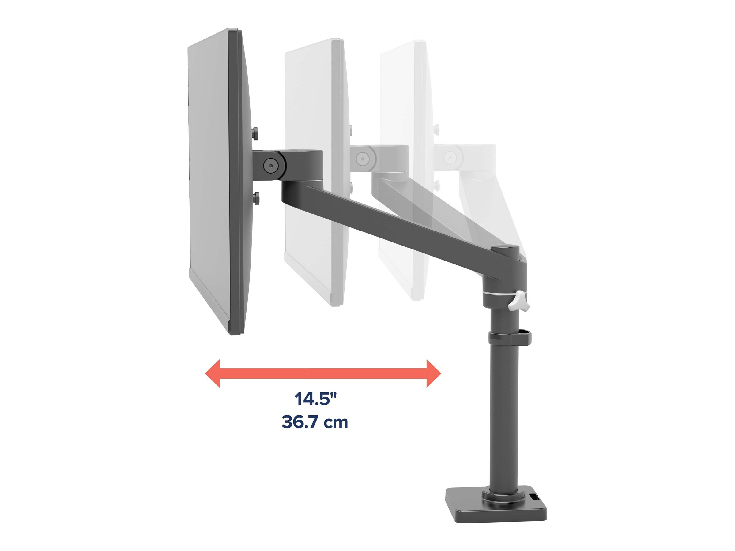 ERGOTRON NX Monitorarm bis zu 86,36cm 34Zoll 8 kg 5 Jahre Garantie schwarz