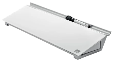 Nobo Diamond Whiteboard Desktop 45,0 x 14,0 cm weiß Glas