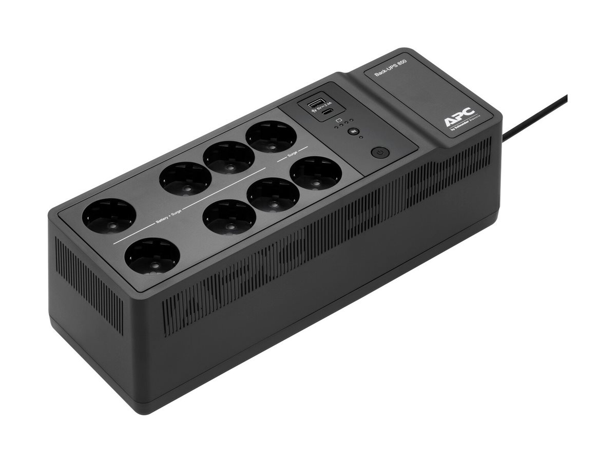 APC Back-UPS 850VA, 230V, USB Typ-C und -A Ladeanschlus