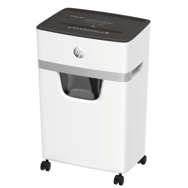 2804 HP Oneshred 10MC Aktenvernichter A4