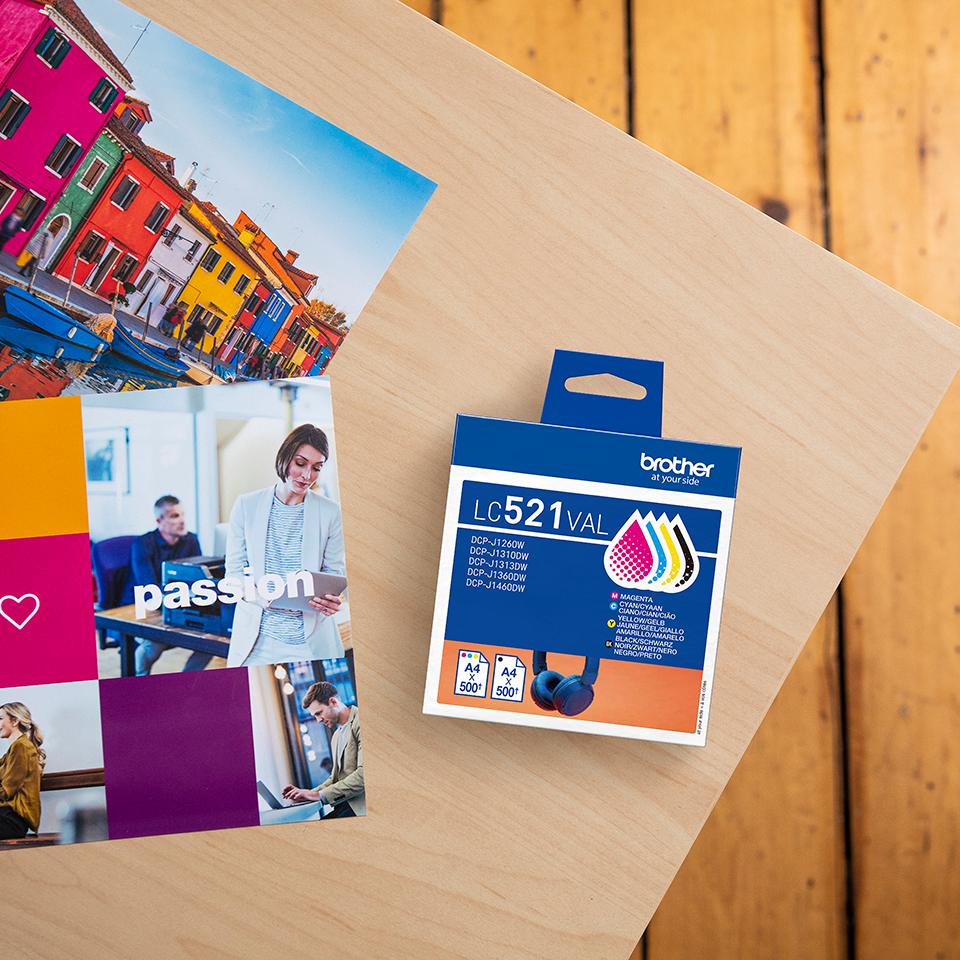LC521VAL BROTHER DCP Tinte 4 cmyk