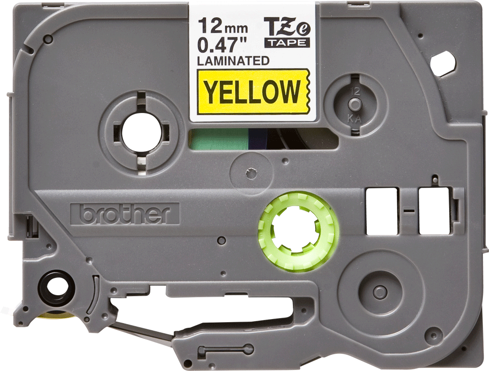 TZE631 BROTHER PT Schriftband 12mm gelb