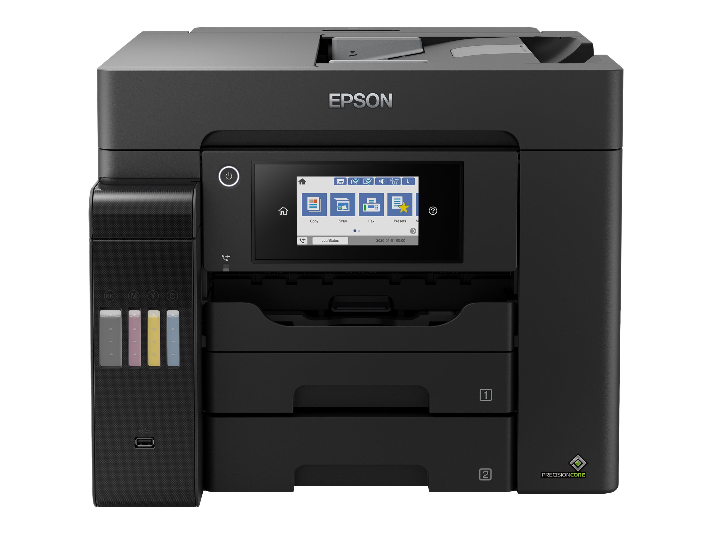 EPSON EcoTank ET-5850 4 in 1 Tintenstrahl-Multifunktionsdrucker schwarz