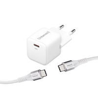 Intenso W30C + C315C USB-C Kabel GaN-Ladeadapter weiÃ, 30 Watt