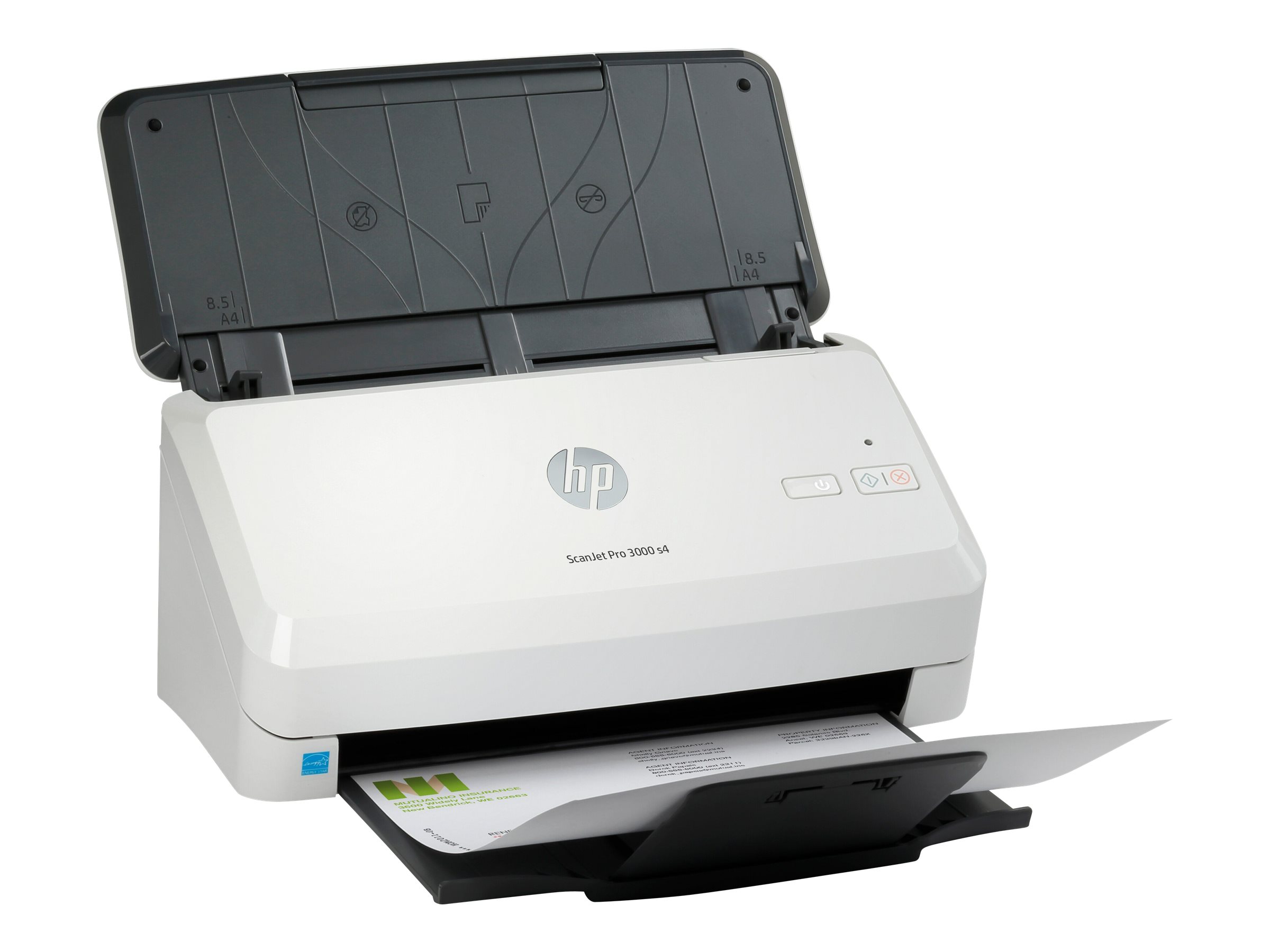 HP Scanjet Pro 3000 s4 Sheetfeed Document scanner CMOS CIS Duplex 216x3100mm 600dpix600dpi 40ppm mono ADF 50sheets 4000scans