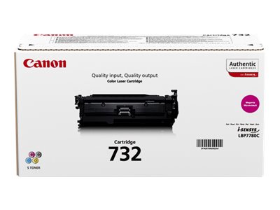 CANON 732-M Toner magenta Standardkapazität 6.400 Seiten 1er-Pack