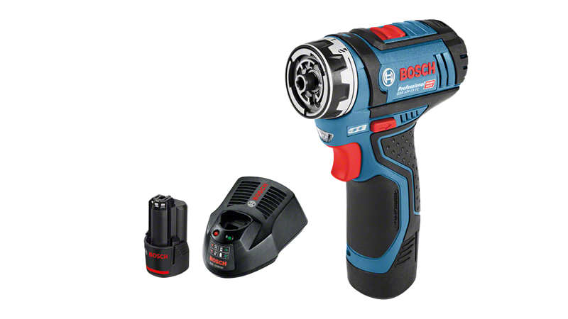 Bosch Akku-Bohrschrauber GSR 12V-15 FC FlexiClick im Set Bosch Akku-Bohrschrauber GSR 12V-15 FC FlexiClick im Set