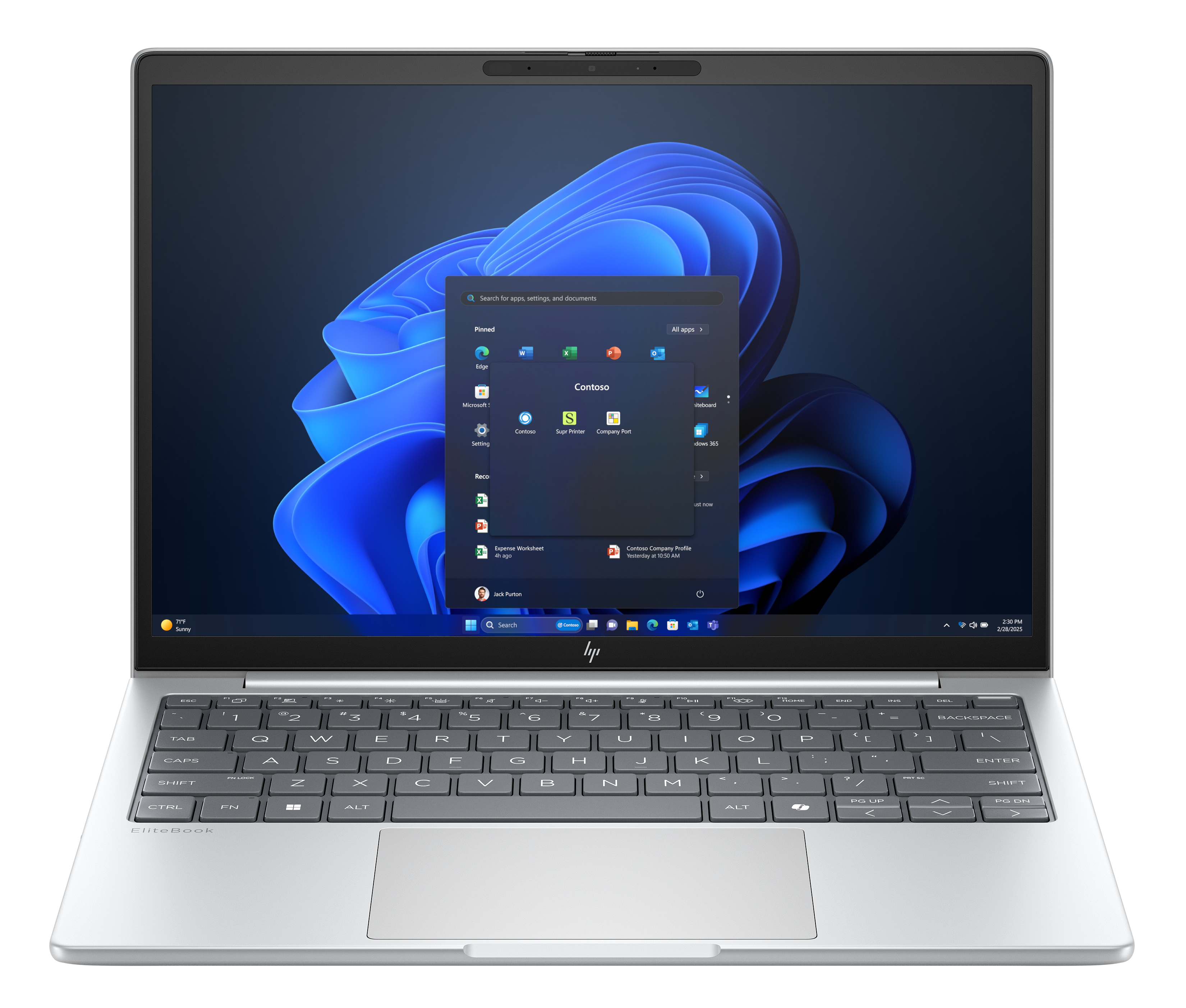 HP EliteBook 8 G1i Intel Core Ultra 5 225U 33,7cm 13,3Zoll WUXGA 16GB 512GBSSD W11P SmartBuy 3J Gar DE