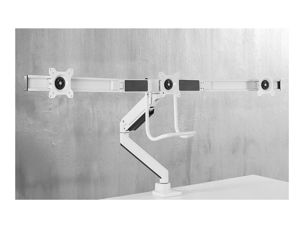 NEOMOUNTS Flat Screen Desk mount 10-27inch desk clamp/grommet/white