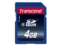 TRANSCEND Premium 4GB SDHC UHS-I Card Class10 30MB/s