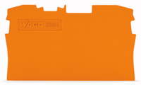 Wago Abschluss-/Zwischenplatte 2004-1292 orange