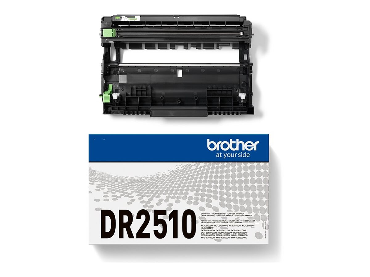 BROTHER DR2510 Black Drum Unit Single Pack Prints 15.000 pages