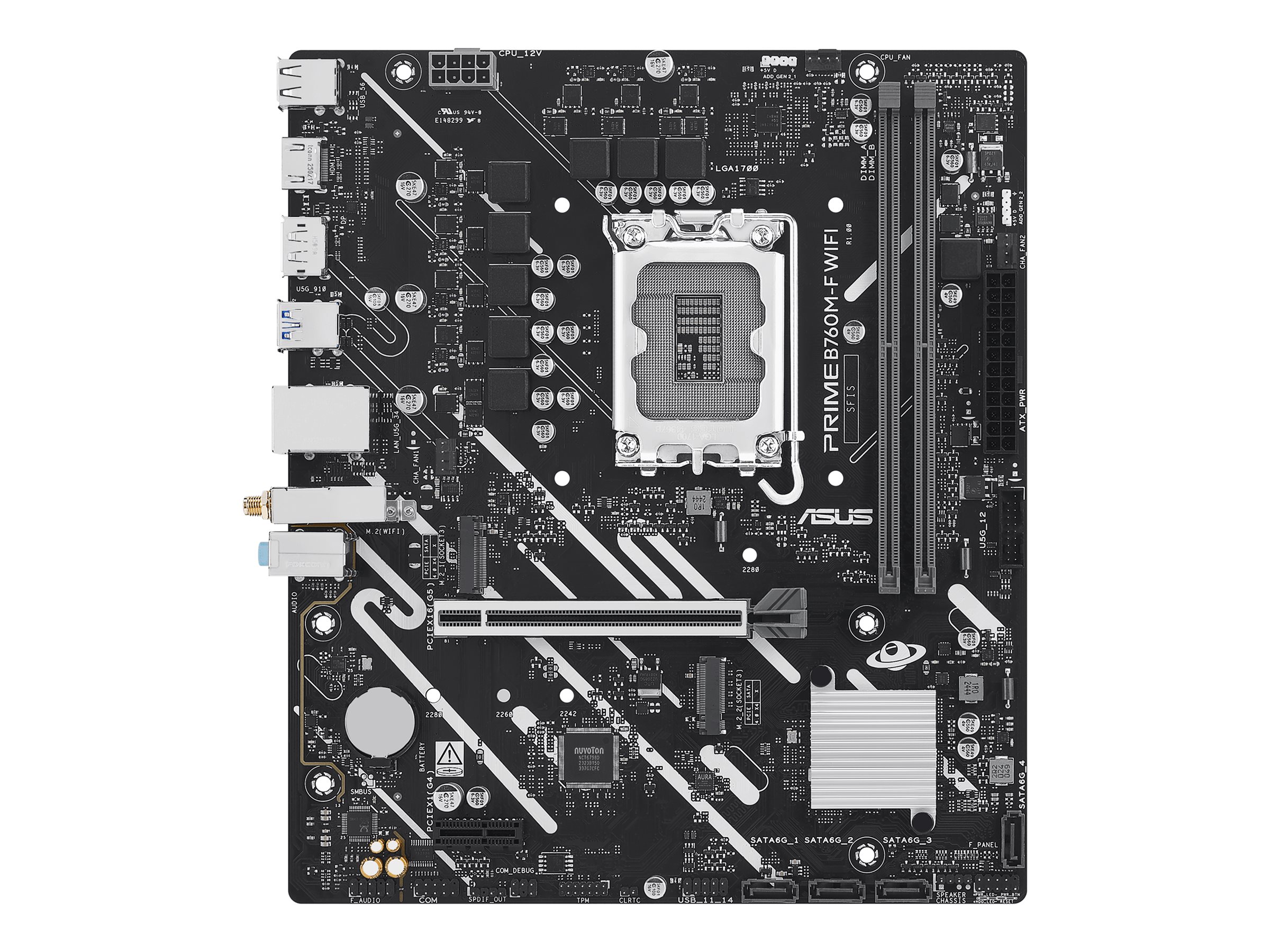 ASUS PRIME B760M-F WIFI micro ATX LGA1700 Wi‑Fi