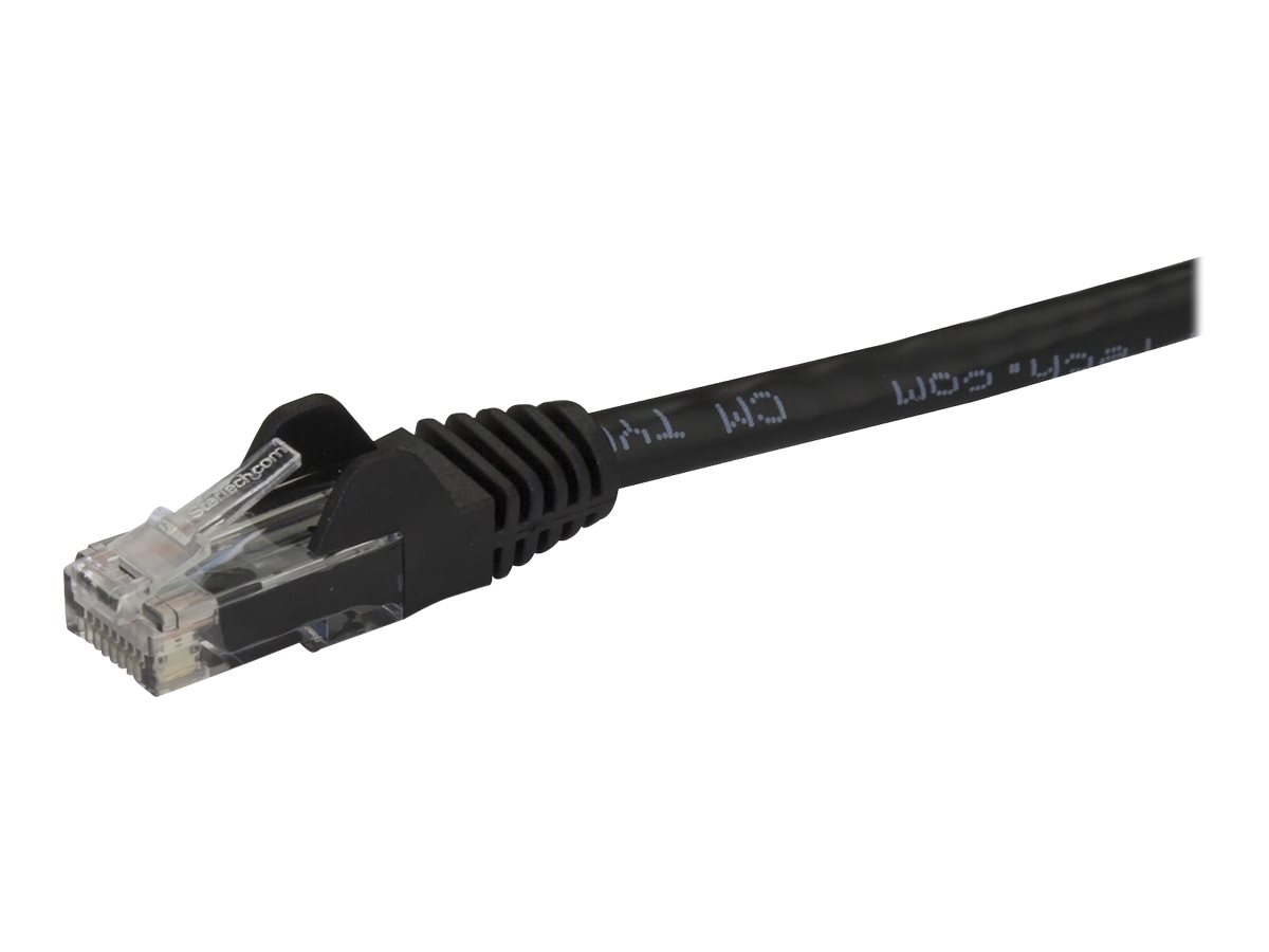 STARTECHCOM 5 m Black Snagless Cat6 UTP Patch Cable ETL Verified