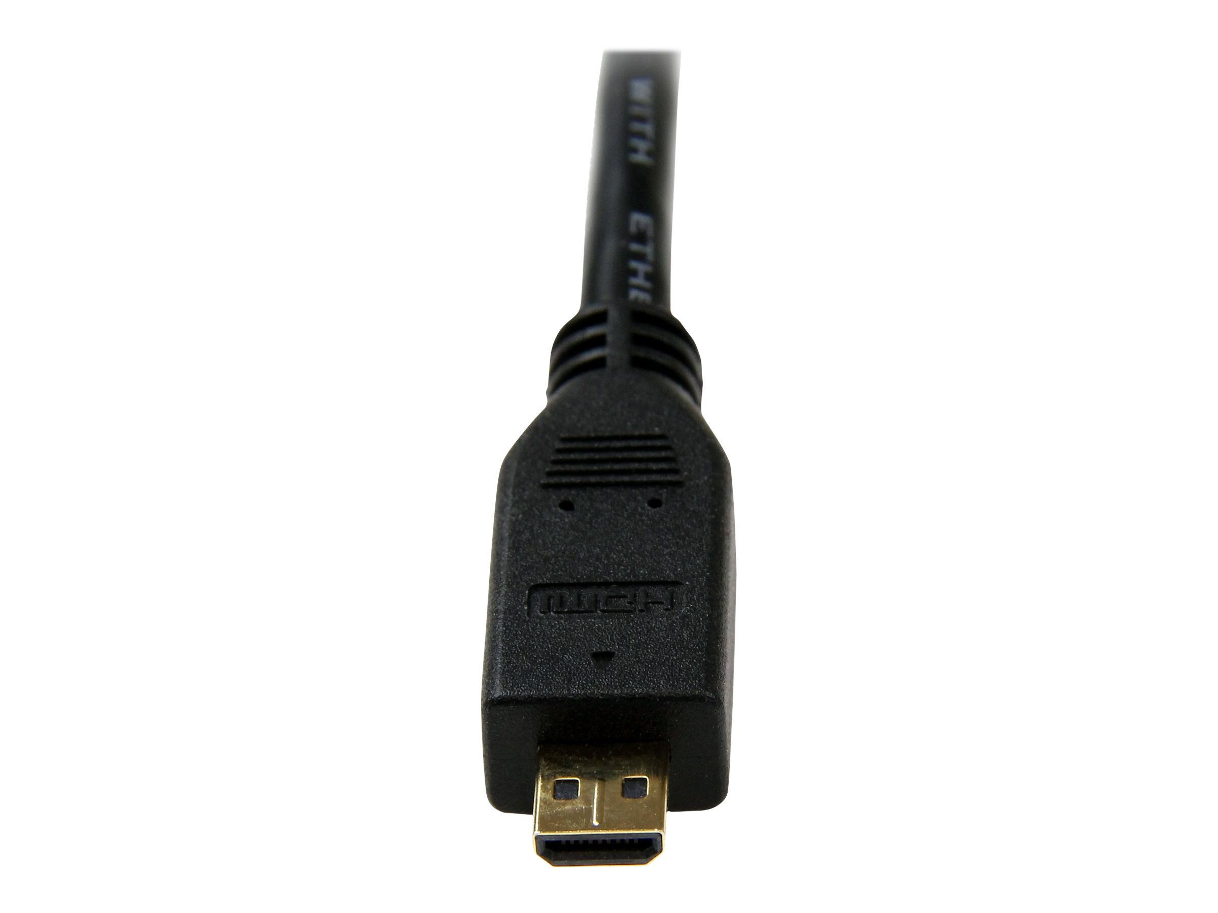 STARTECH.COM 1 m High Speed HDMI-Kabel mit Ethernet - HDMI auf HDMI Micro - Stecker/Stecker