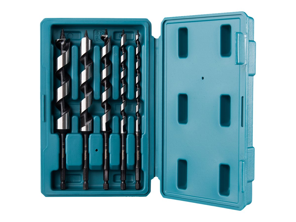 makita D-75677 Schlangenbohrer-Set, 5-teilig makita D-75677 Schlangenbohrer-Set, 5-teilig