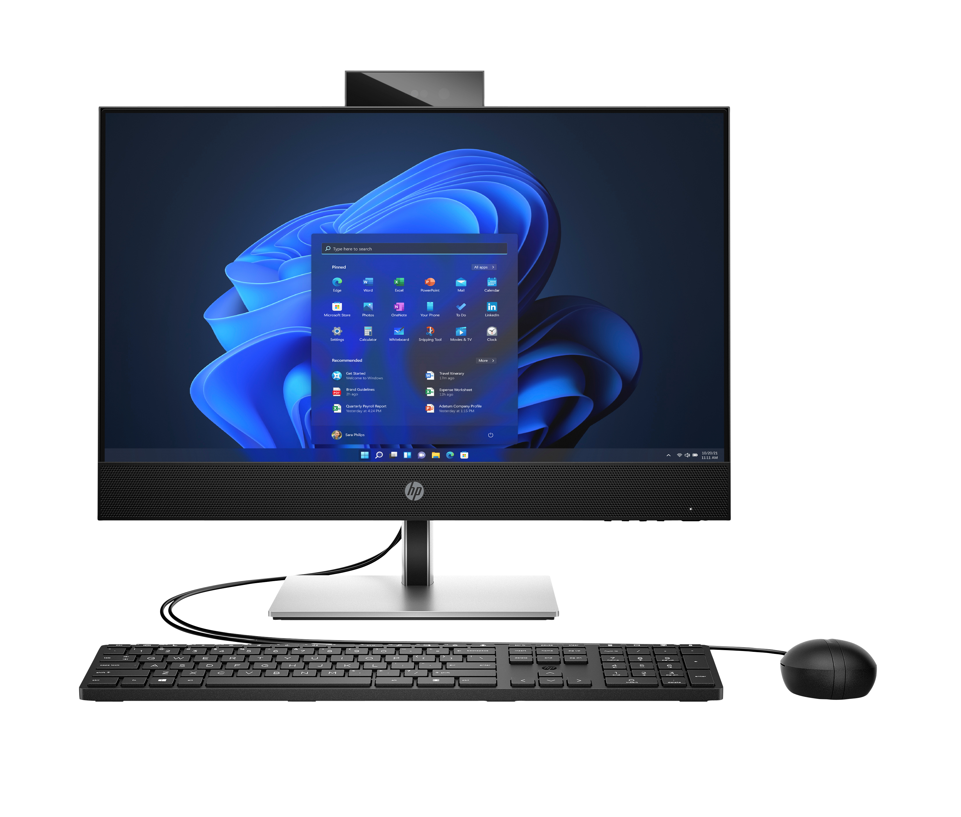 HP ProOne 440 G9 Intel Core i714700T 60,45cm 23,8Zoll 16GB 512GBSSD W11P 1J War DE